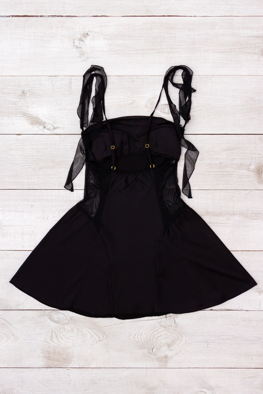 Комплект жіночий (міні-пеньюар+стрінги)